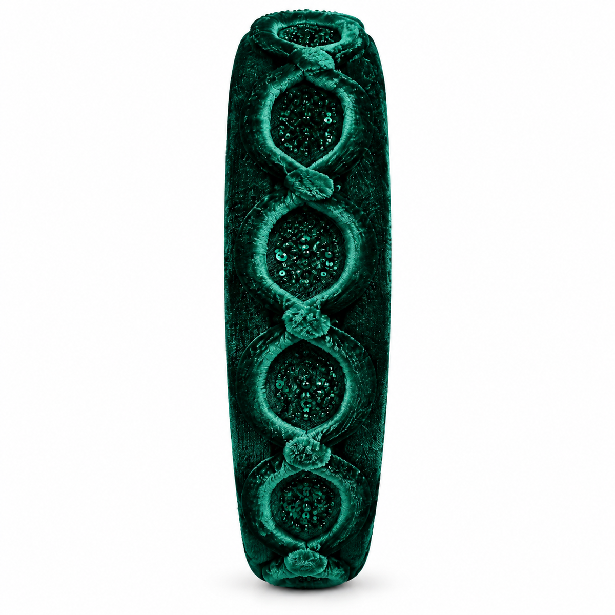 Velvet Lattice Jewel Headband
