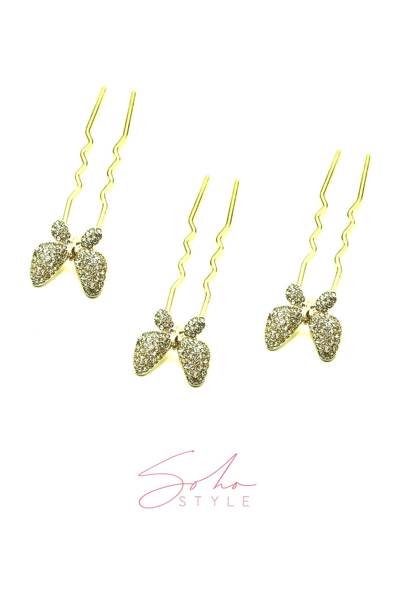 Elegant Butterfly Hair Stick Stick Soho Style