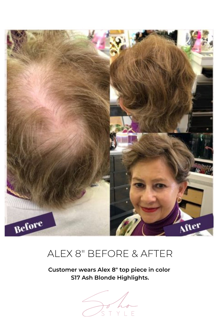 Alex - 8" Futura Hair Short Topper Extension