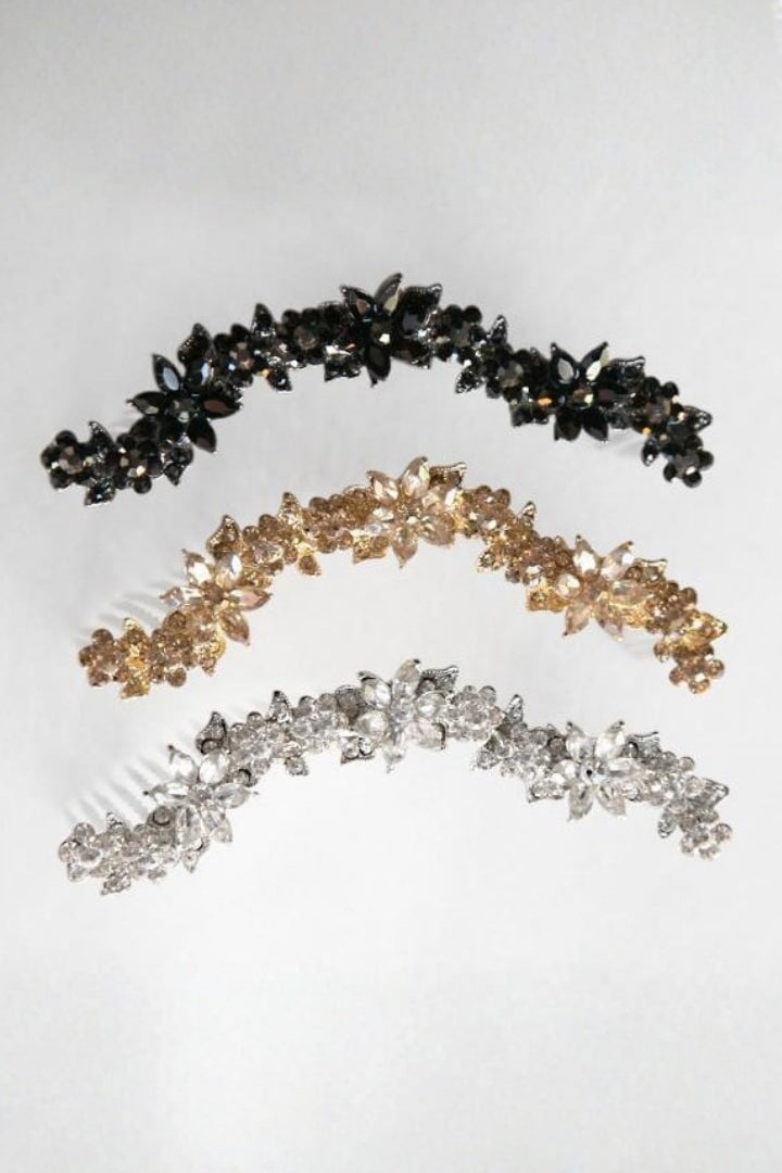 Mirabelle Crystal Hair Comb Hair Comb Soho Style