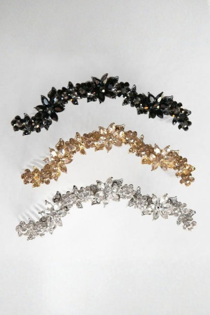 Mirabelle Crystal Hair Comb Hair Comb Soho Style