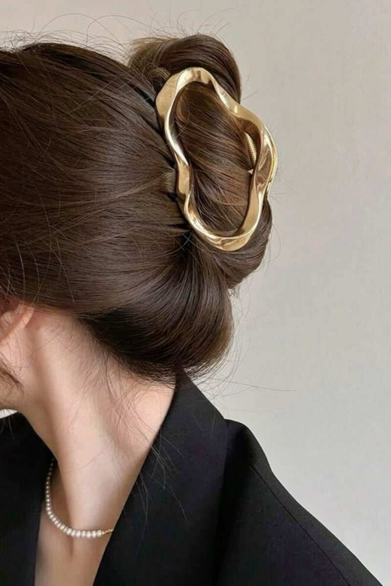 Gold Abstract Hair Jaw Hair Jaws Soho Style