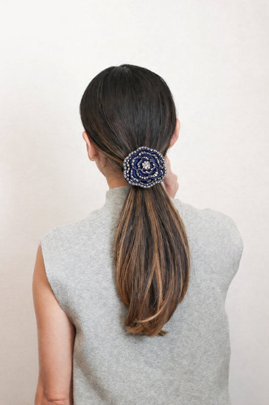 Trudy Rose Decorative Ponytail Holder Ponytail Holder Soho Style