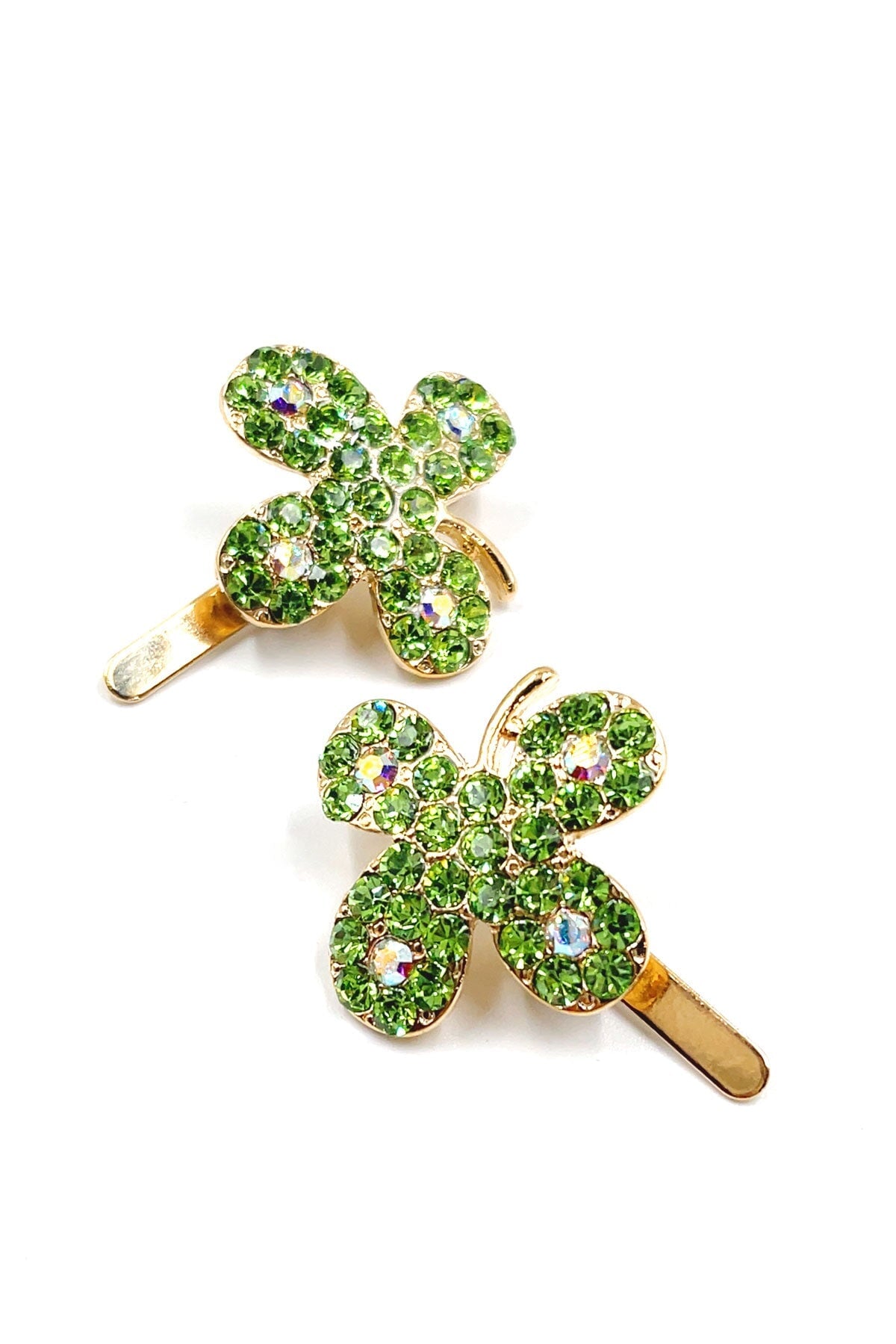 St. Patrick's Mini Clover Barrette Barrette Soho Style