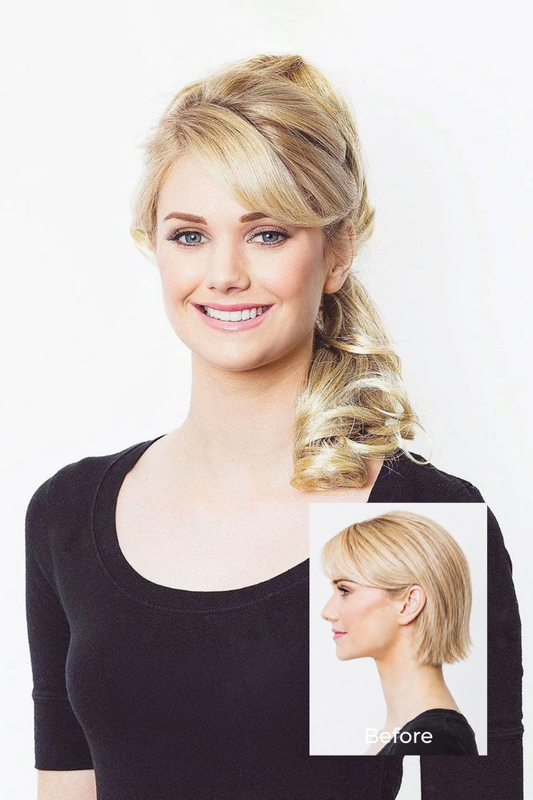 Erin - 20" Futura Long & Wavy  Jaw Clip-In Ponytail Extension