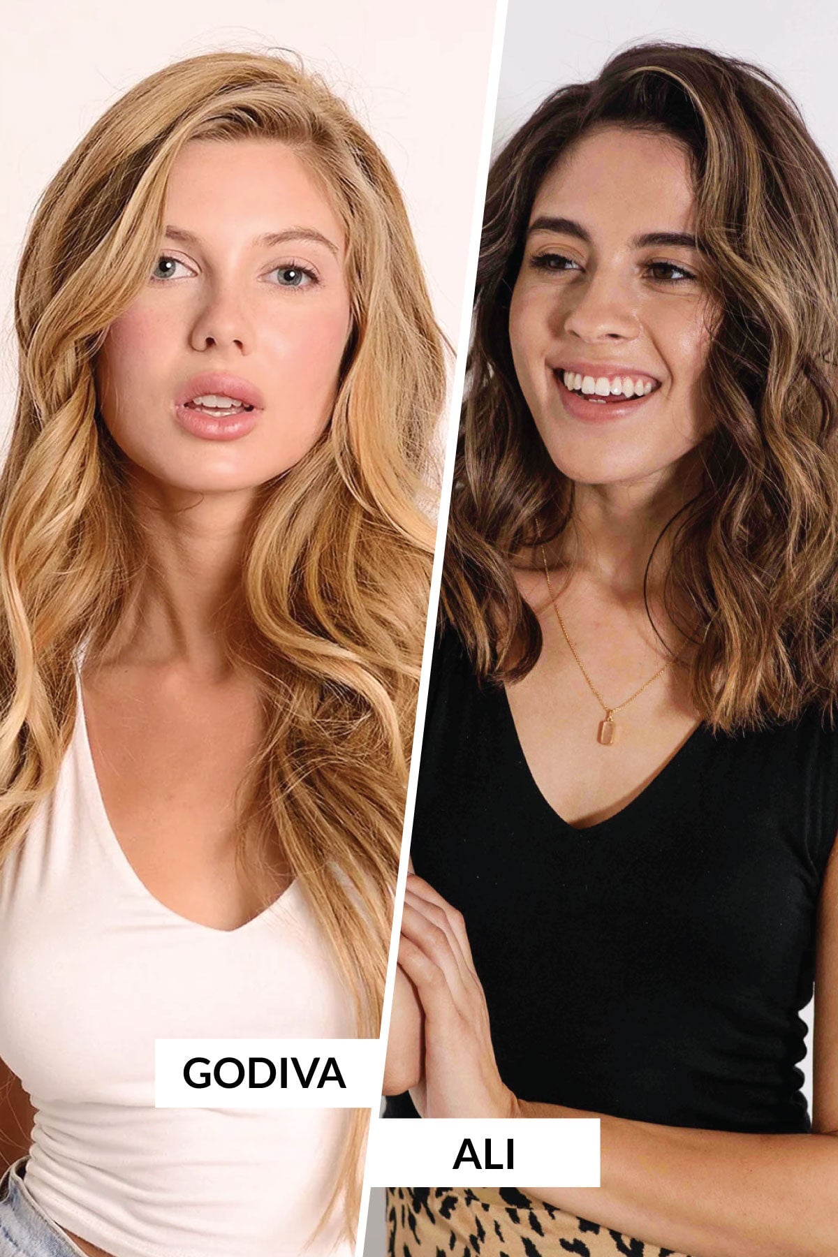 Special Value Set - Godiva 20" Luxury Long Volume Topper Remy Human Hair Extension + Ali set Hair Extension Sale