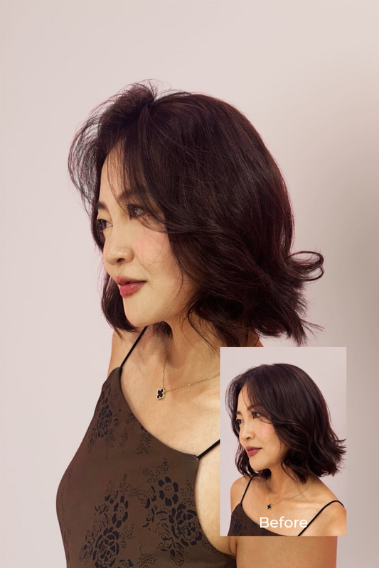 Hair Botox - 5" Human Hair Light Volume Clip-in Extension