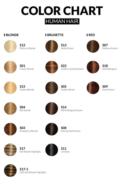 Special Value Set - JEANNE 22" U-Part Wig Human Hair + Ali set Hair Extension Soho Style