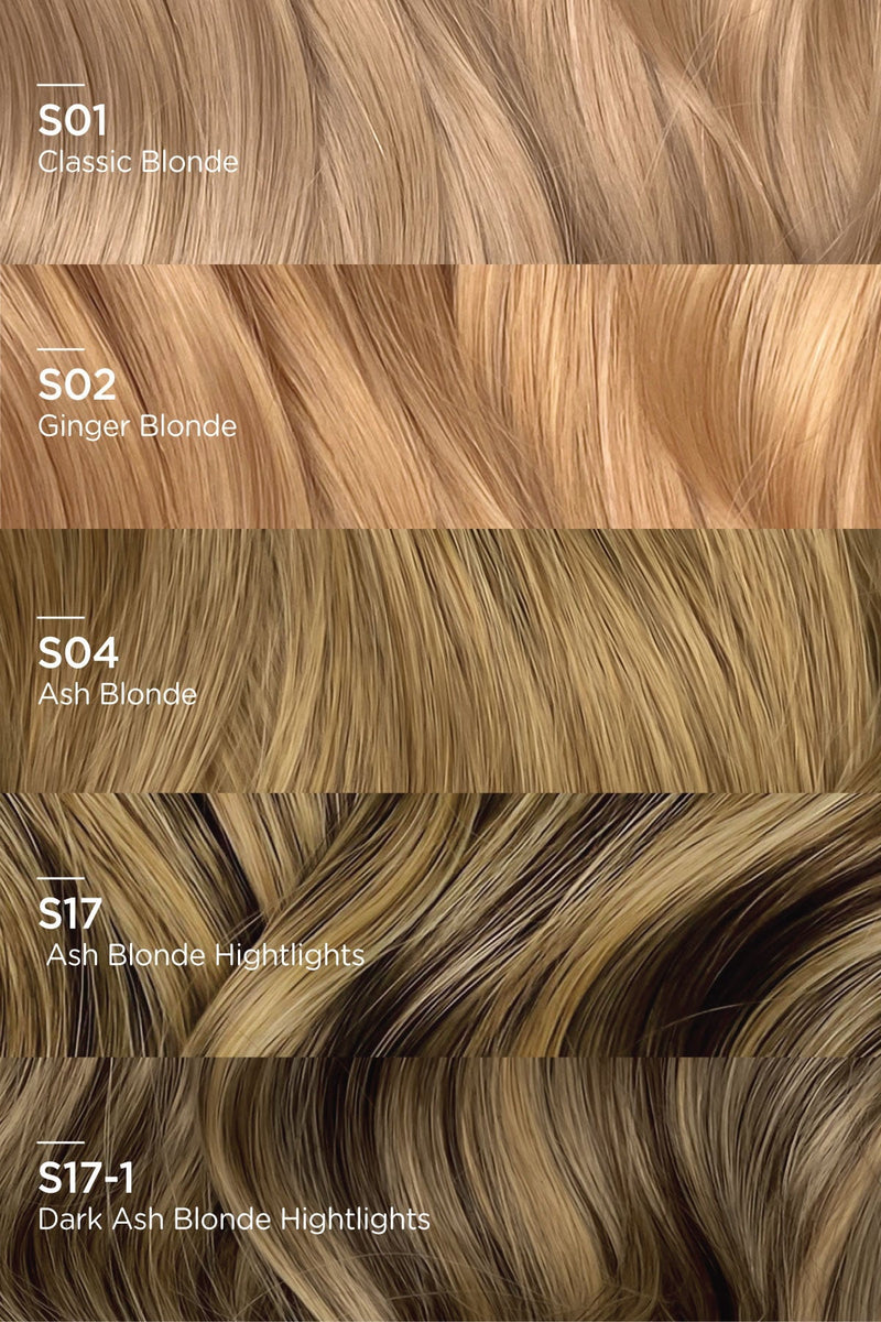 Ali 14" Clip-In Remy Human Hair Light Volume Extension Set Hair Extension Soho Style