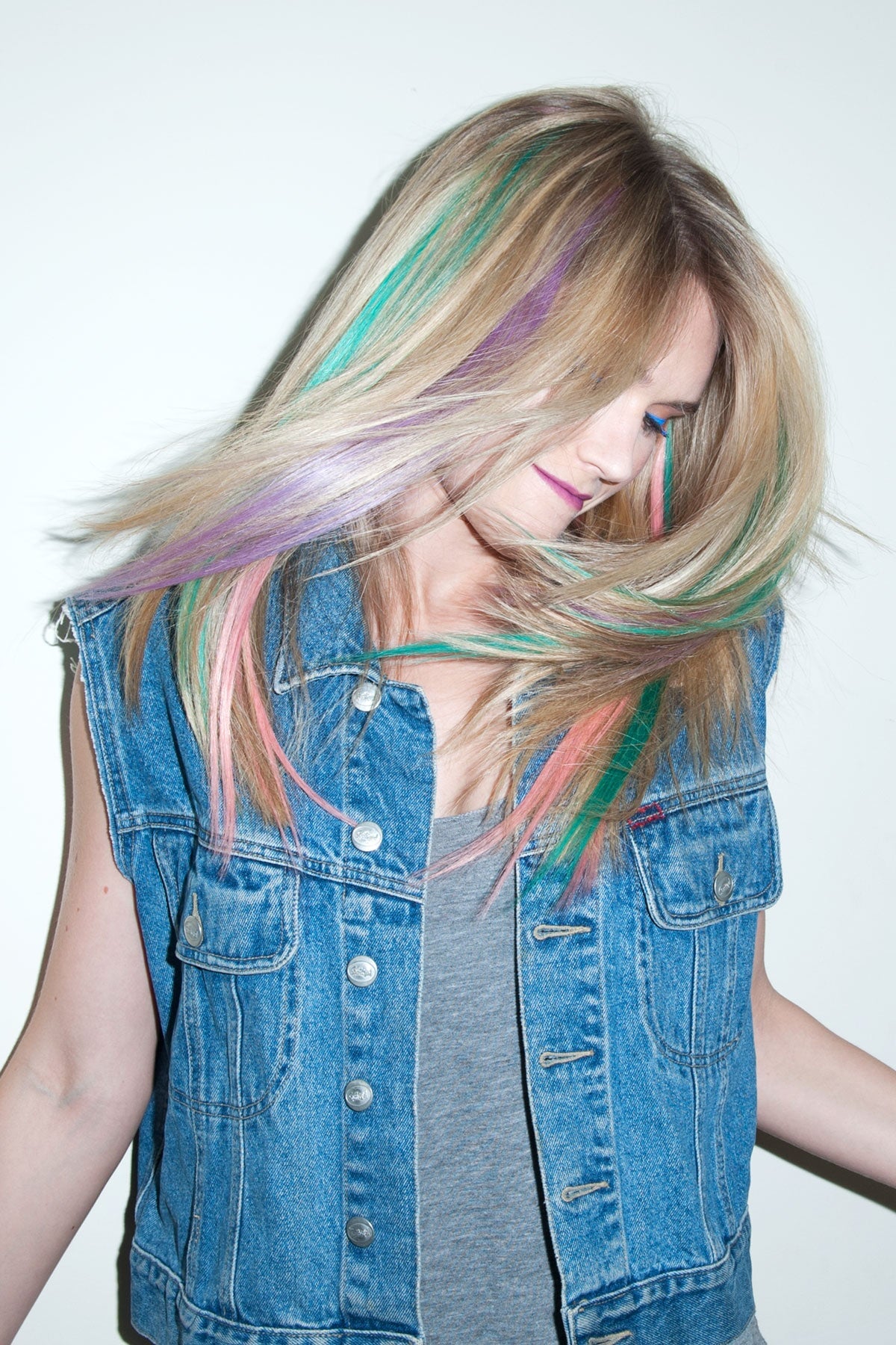 Highlight Color Clip Extensions Set Hair Extension Soho Style