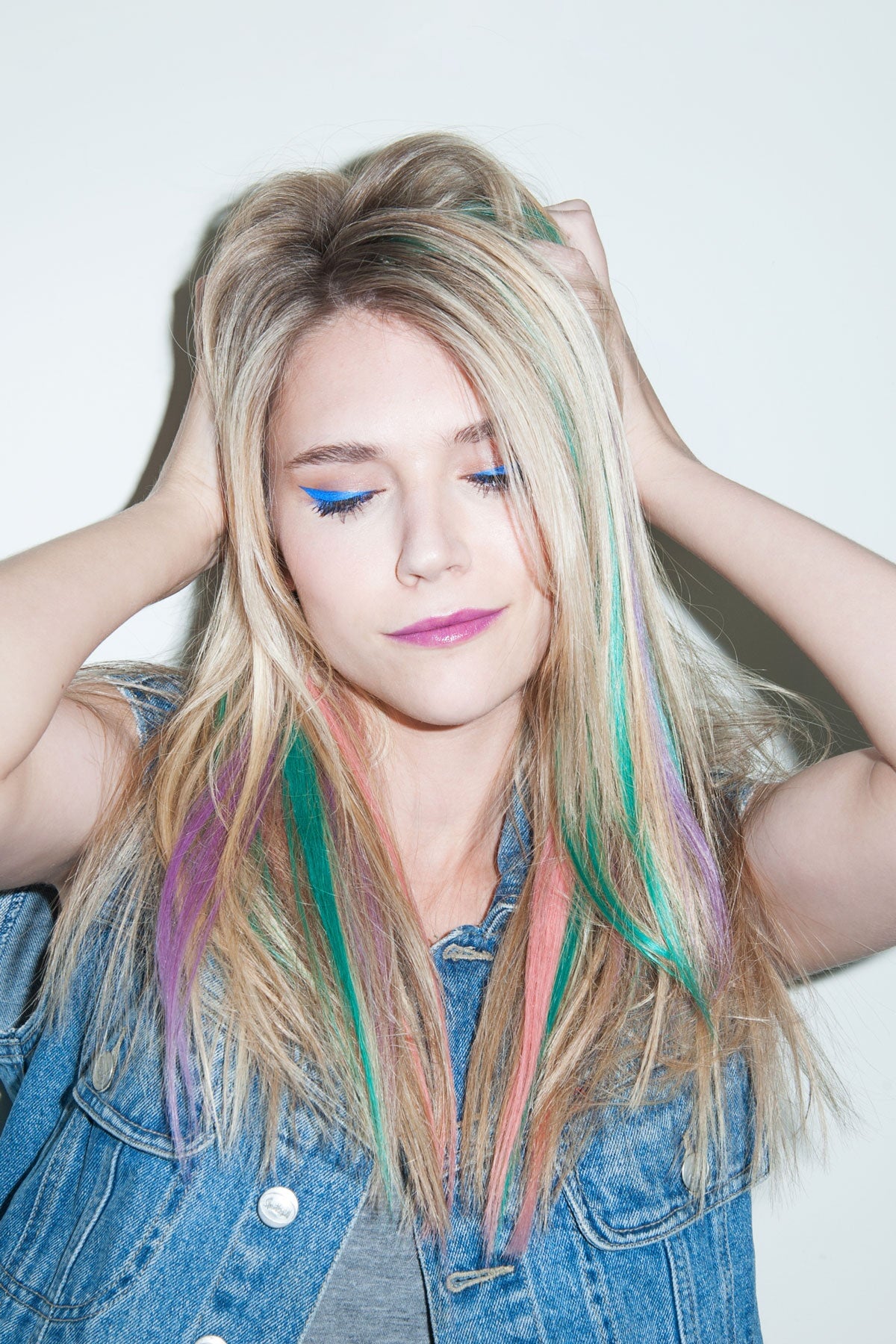 Highlight Color Clip Extensions Set Hair Extension Soho Style