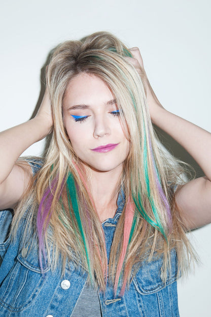 Highlight Color Clip Extensions Set Hair Extension Soho Style
