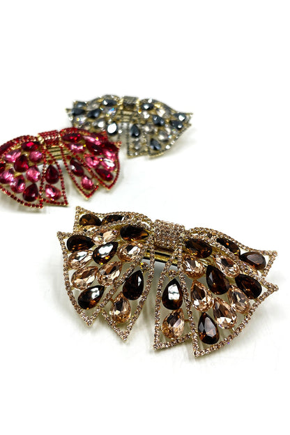 2024 New Large Ribbon Barrette Hair Jaws Soho Style