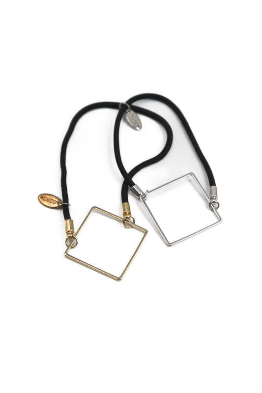 Metal Square Ponytail Holders #H12