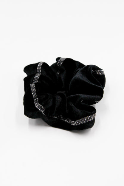 Velvet Scrunchy Ponytail Holder Soho Style