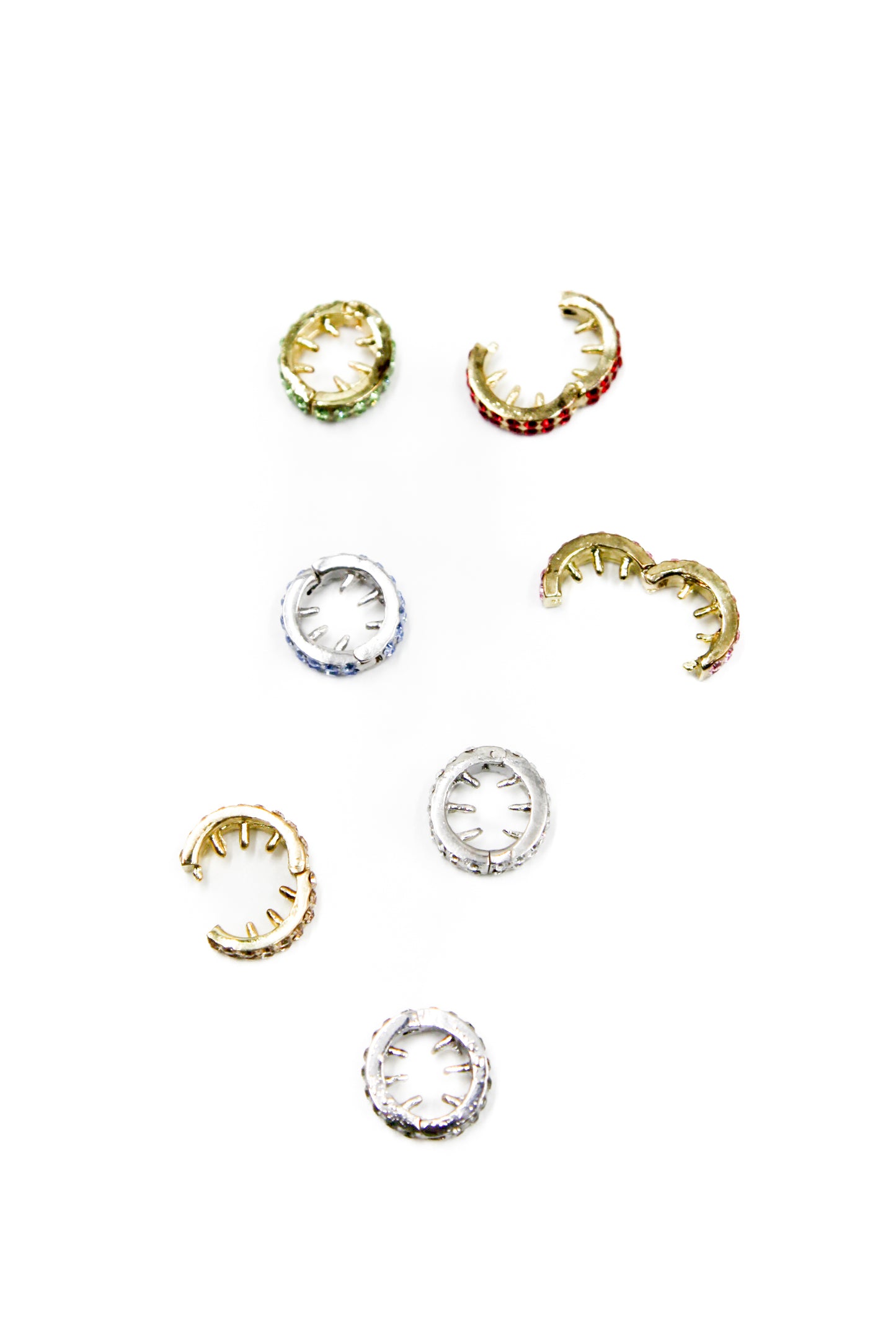 [FINAL SALE] Crystal Dangle Braid Clip