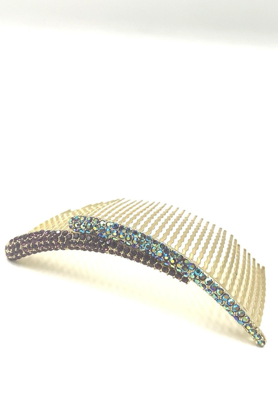 NWOT AREA OMBRE CYSTAL FRINGE RHINESTONE HAIR COMB CLIP Amazon.com : Easedaily Bride Wedding Hair Comb Silver  main image 3