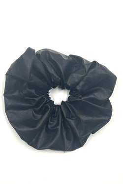 Leather Scrunchy Hair Accessories Soho Style