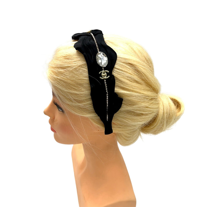 Scrunchy Style Embellished Headband Headband Soho Style