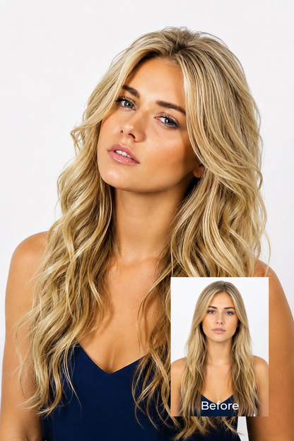 Maxy - 10" Women's Human Hair Volume Topper Extension