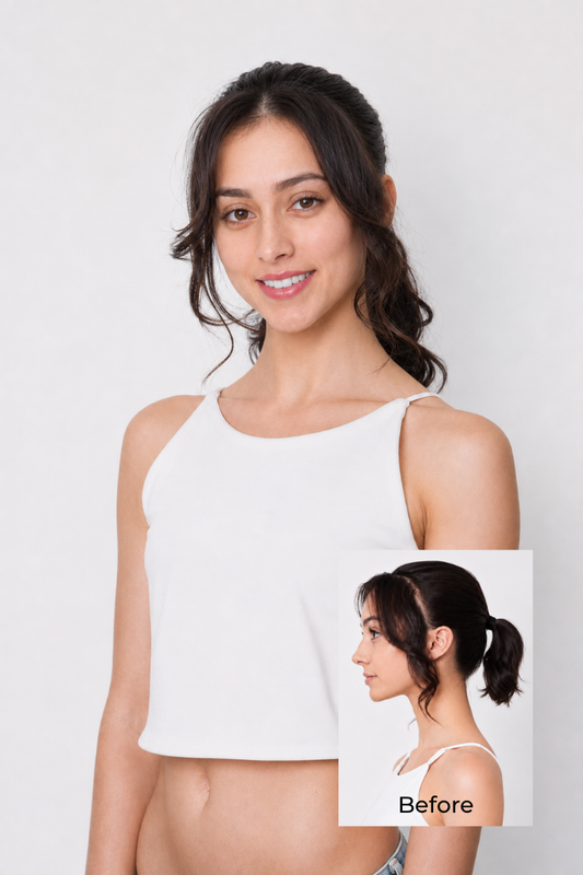 Miley - 18" Futura  Curly Wrap-Around Ponytail Extension