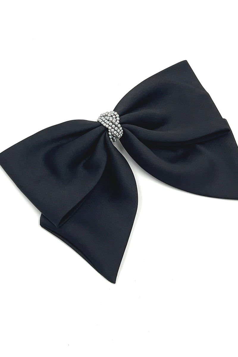 Silk Bowtie style Barrette Soho Style