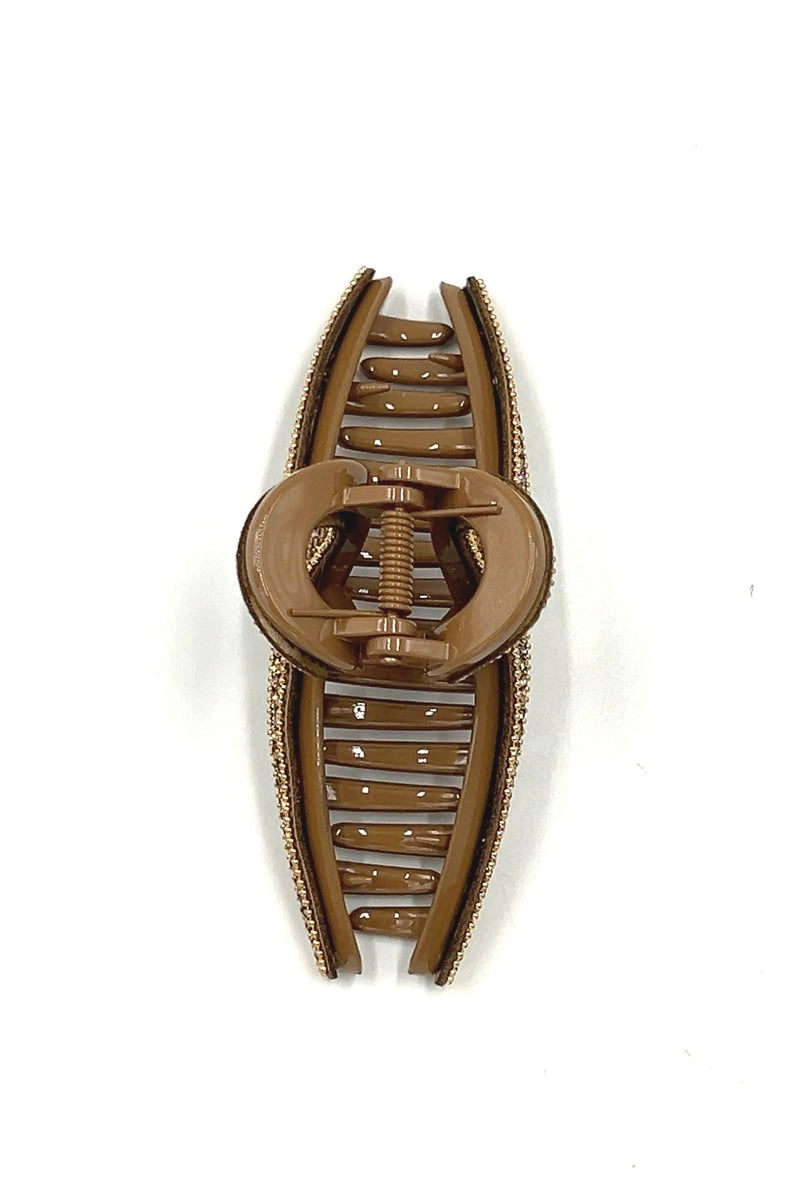 Amber Crystal Ribbon Hair Jaw Hair Jaws Soho Style