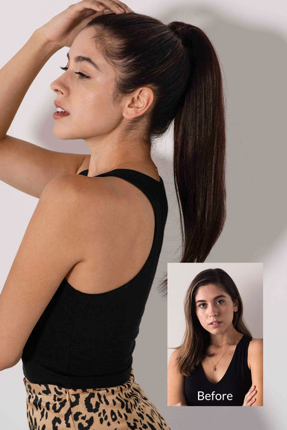 Christy - 18" Futura Wrap-Around Ponytail Extension Hair Extension Soho Style