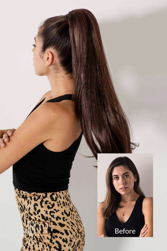 Long Christy - 25'' Futura Wrap-Around Ponytail Extension Hair Extension Soho Style