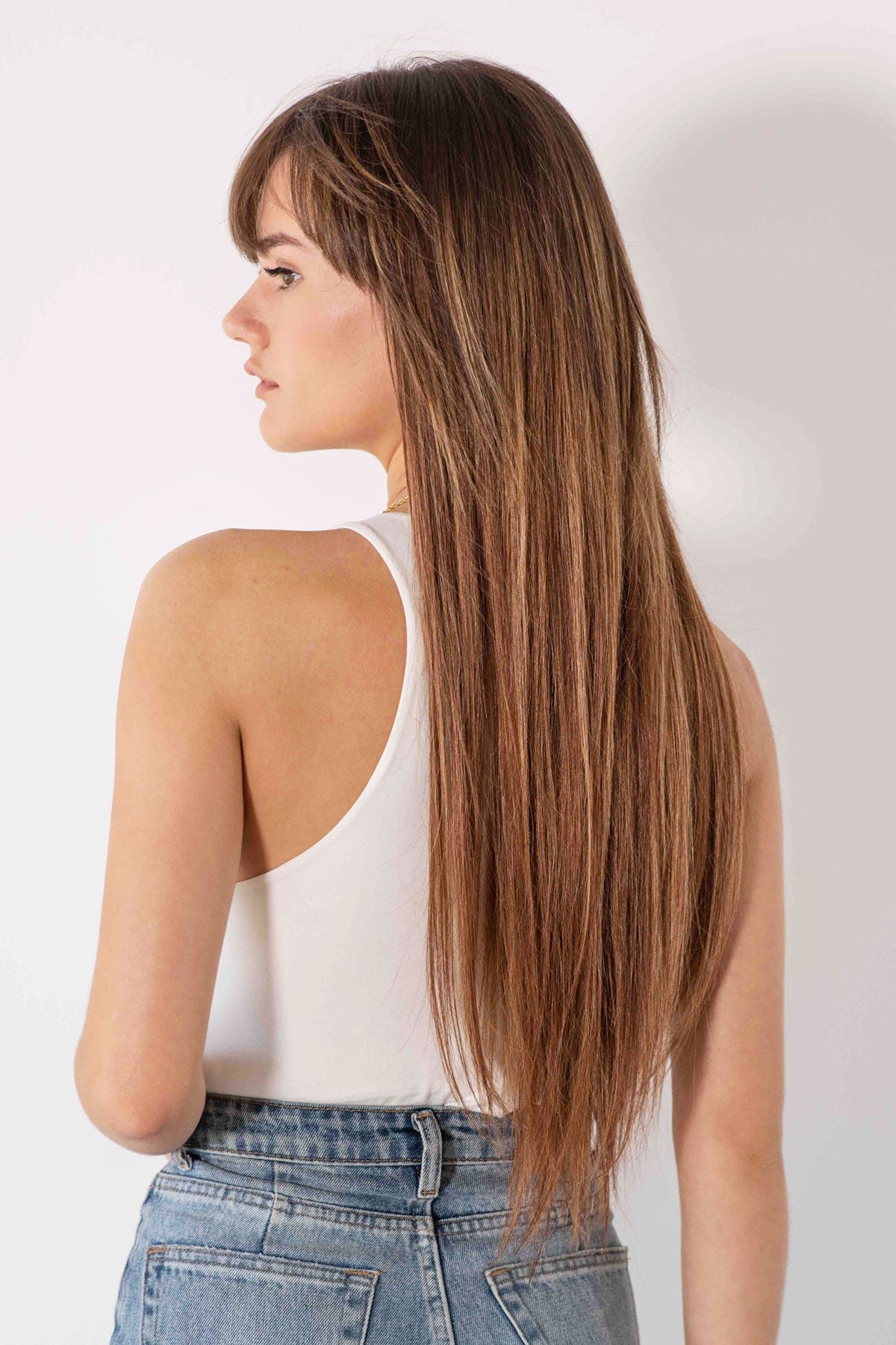 Seven Sisters 15",18", 22" Clip-In Human Hair Extensions Hair Extension Soho Style