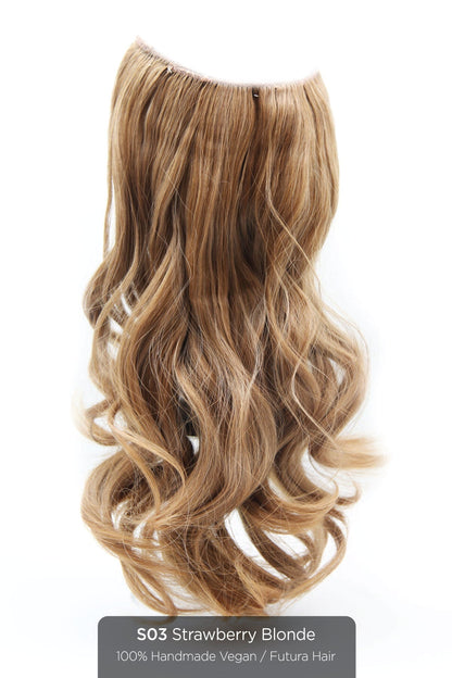 Aura - Invisible Wired (Halo) FUTURA Hair Extension Available in 15" or 19" Hair Extension Soho Style