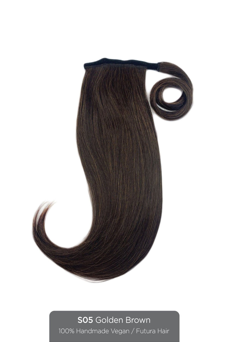 Miley - 18" Futura Curly Wrap-Around Ponytail Extension Hair Extension Soho Style