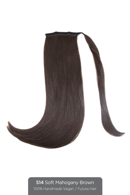 Miley - 18" Futura Curly Wrap-Around Ponytail Extension Hair Extension Soho Style