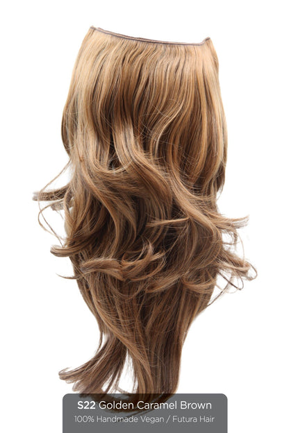 Aura - Invisible Wired (Halo) FUTURA Hair Extension Available in 15" or 19" Hair Extension Soho Style