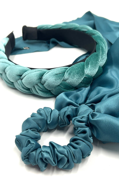 PONYTAIL HOLDER AND HEADBAND SET Soho Style