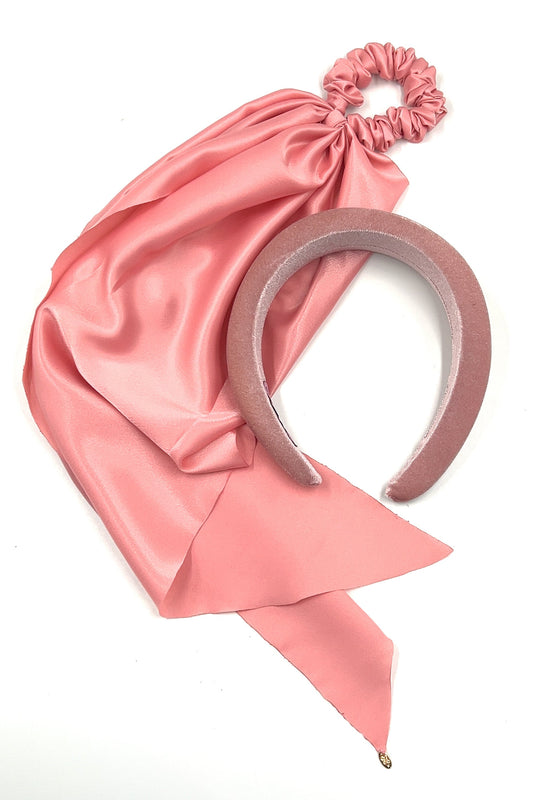 PONYTAIL HOLDER AND HEADBAND SET Soho Style