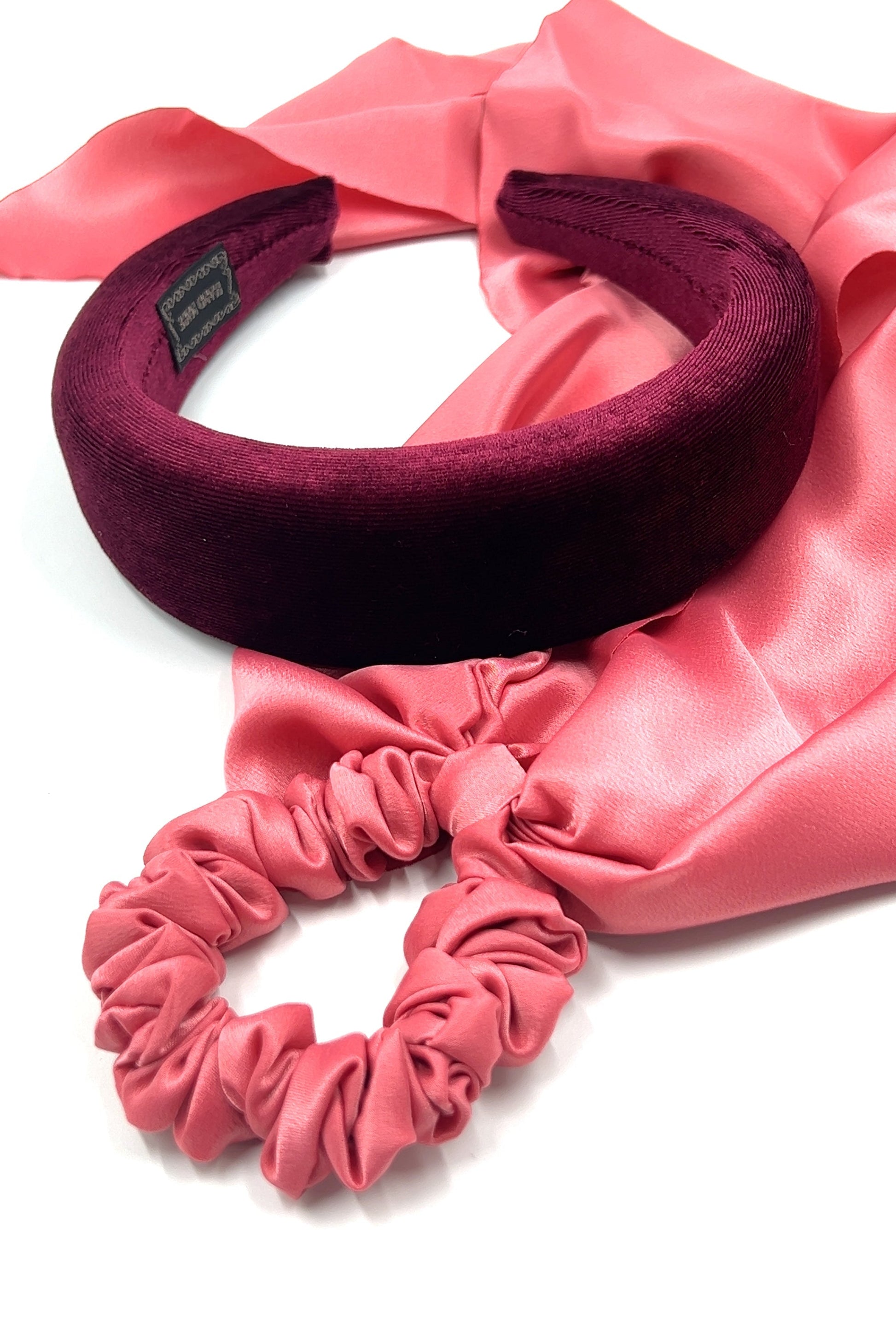 PONYTAIL HOLDER AND HEADBAND SET Soho Style