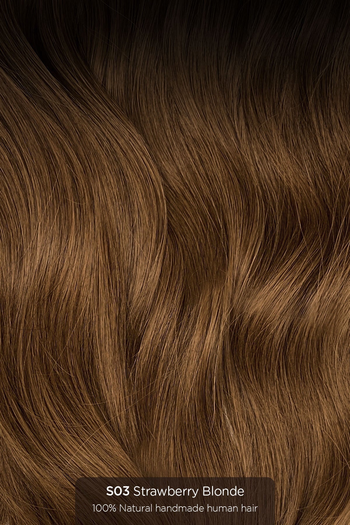 Root Two Tone Aura - Invisible Wired (Halo) Remy Hair Extension Available in 14" & 20" Set Hair Extension Soho Style