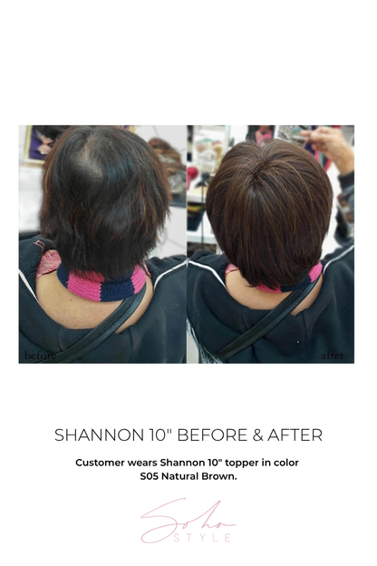 Shannon  - 10" Futura Hair Volume Topper Extension