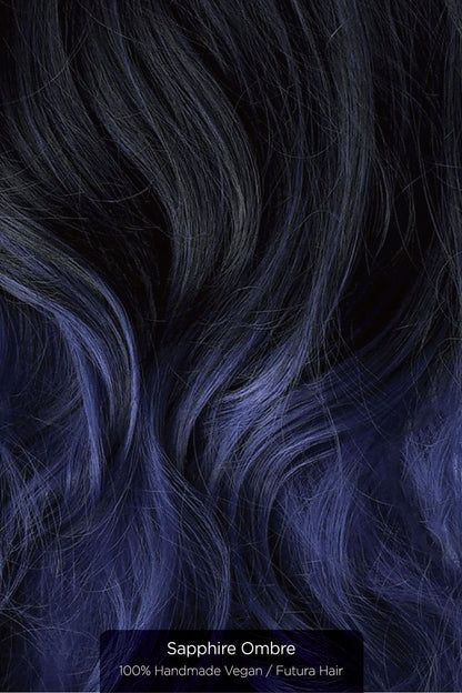 Ombre Aura - 15" or 19" Invisible Wired (Halo®) Futura Hair Extension Hair Extension Soho Style