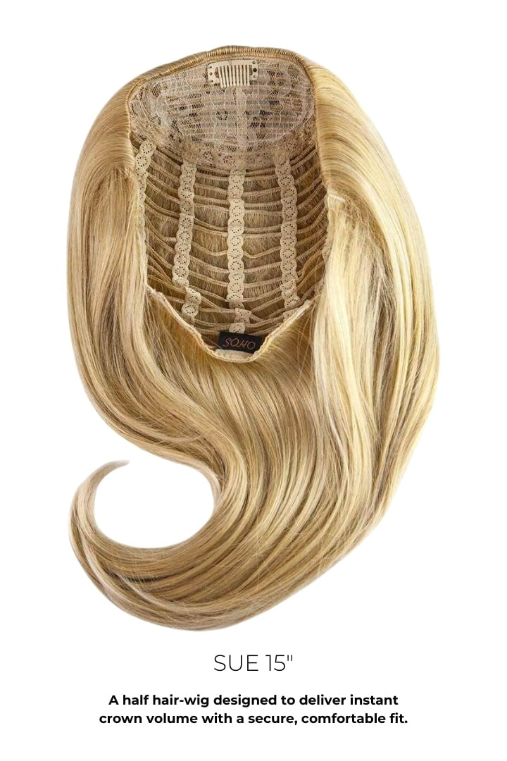 Sue - 15" Futura Hair Volume Topper Extension Hair Extension Soho Style