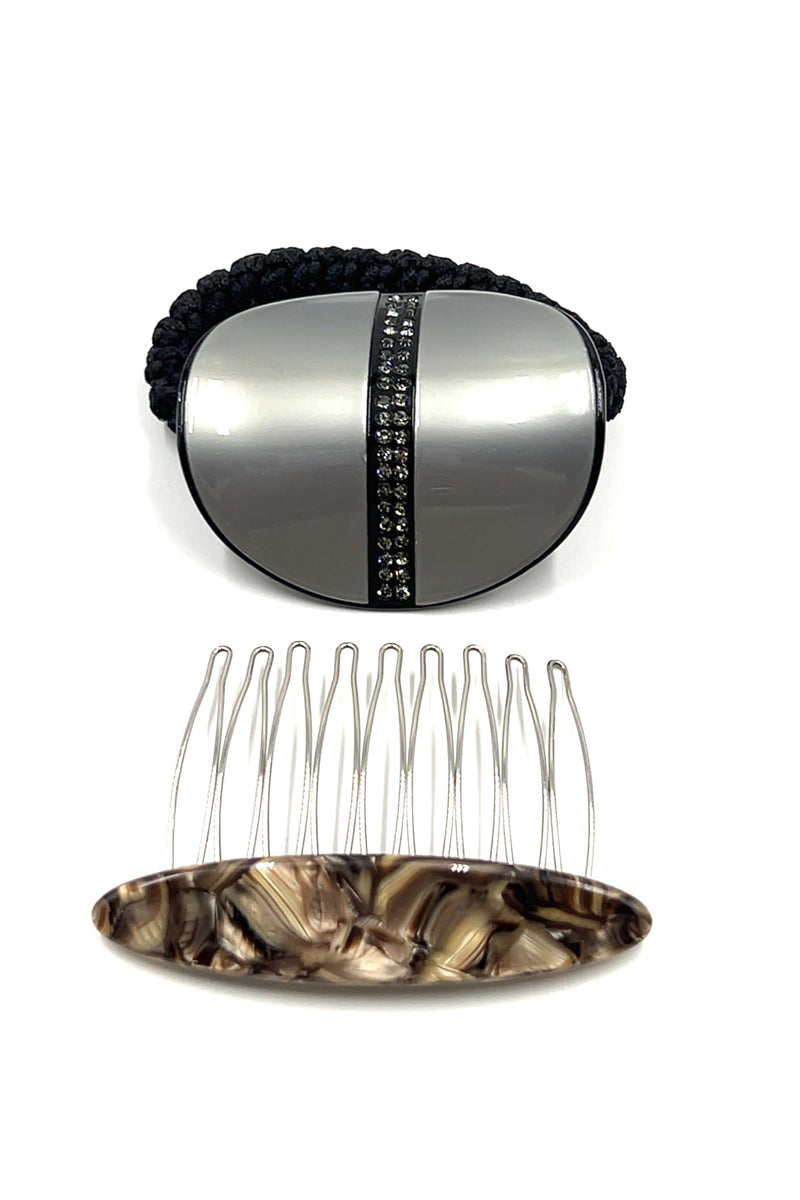 #4 Metallic Tie and Marble Comb Sale Soho Style