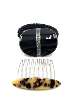 #4 Metallic Tie and Marble Comb Sale Soho Style