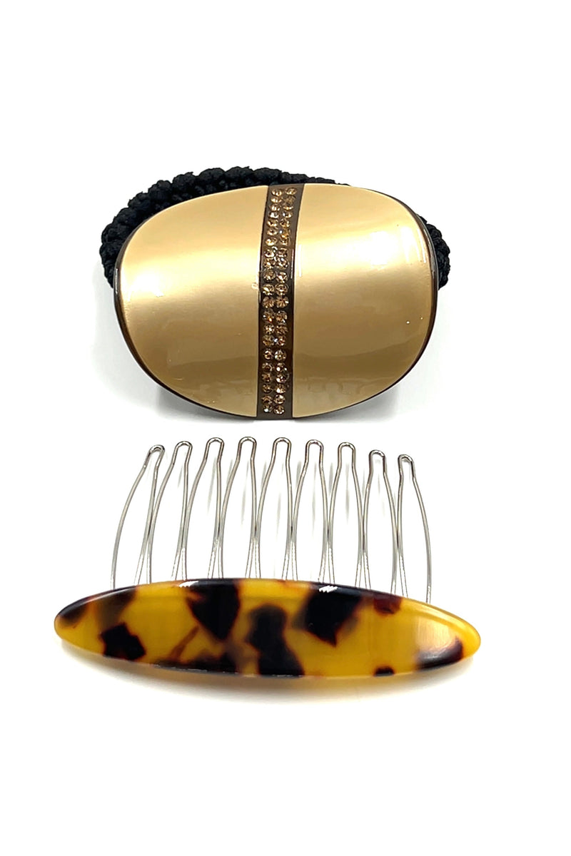 #4 Metallic Tie and Marble Comb Sale Soho Style
