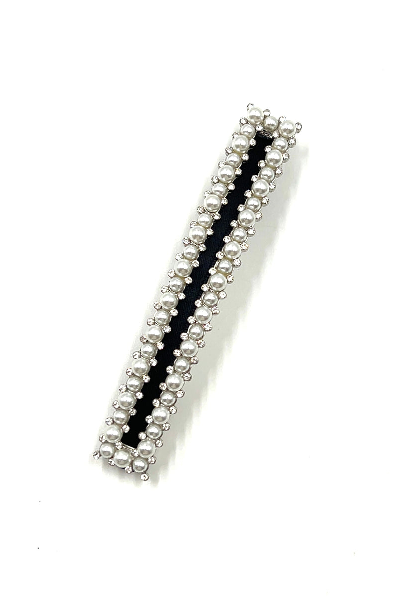 #5 Black and White Pearl Set Hair Stick Soho Style