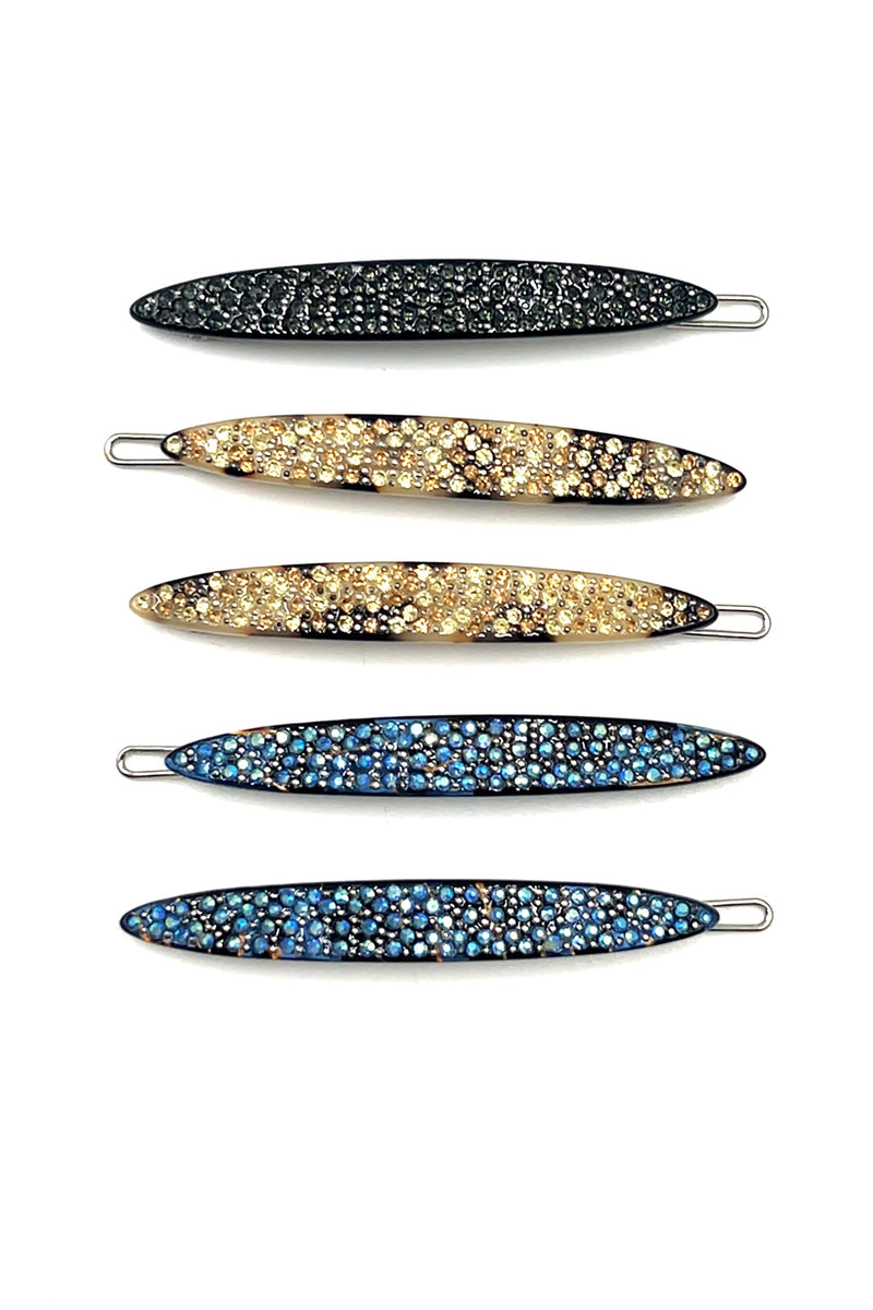 #10 Cellulose Multi-Color Barrette Set Sale Soho Style