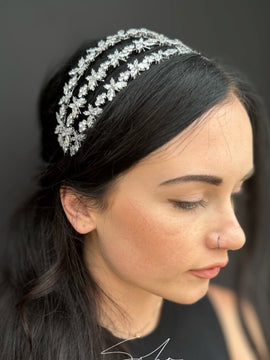 Butterfly Tier Crystal Headband