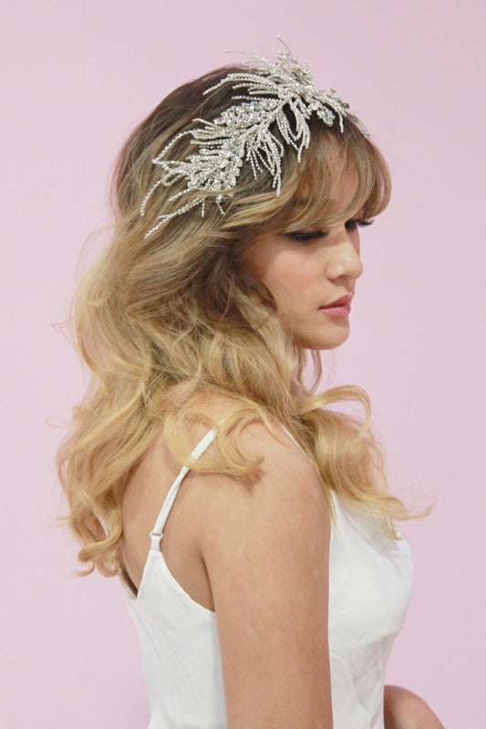 Crystal Vines Headband Hair Clip Soho Style