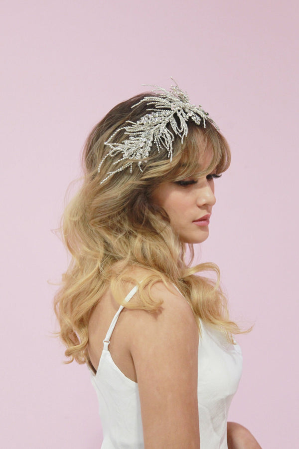 Crystal Vines Headband Hair Clip Soho Style