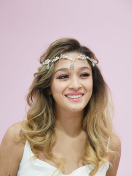 Julie Crystal Hair Crown